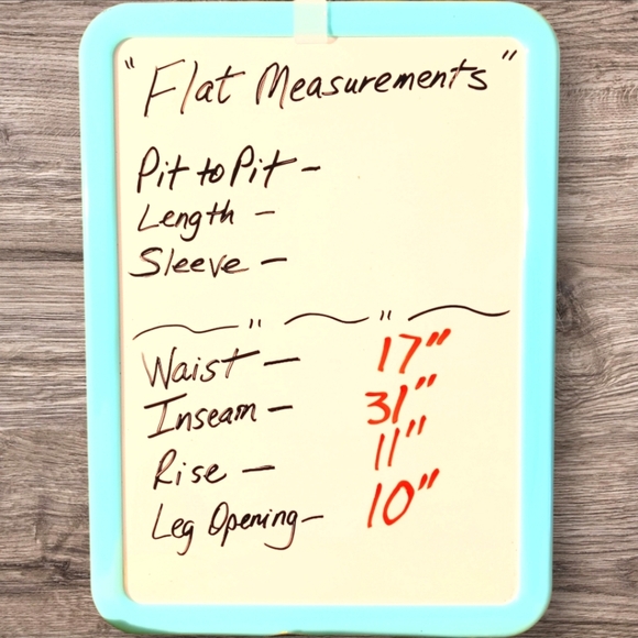 NEW YORK CLOTHING COMPANY NYCC Wide Leg Dark Blue Denim Pants Jeans Size 10 - Picture 8 of 8